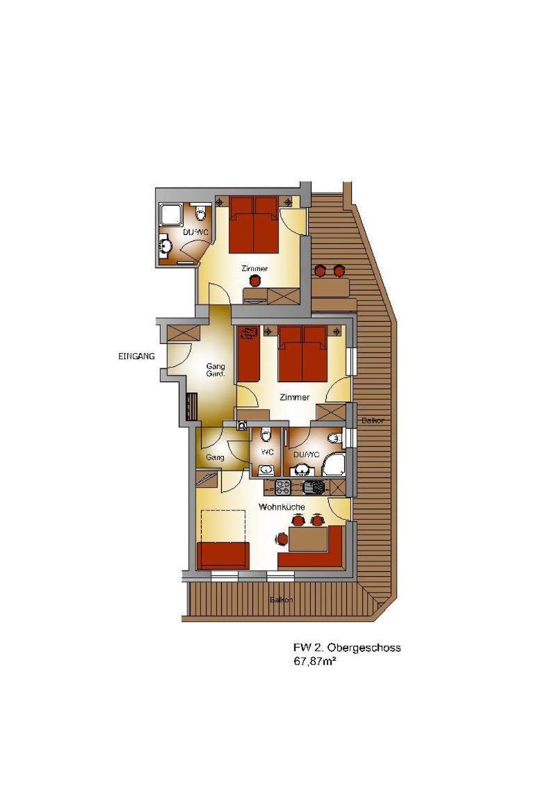 Apartamento Apart Landhaus Heim Mayrhofen Exterior foto